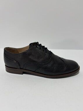 Massimo Matteo Women’s Wing Tip Oxford Burn Grey, Size 6.5 M